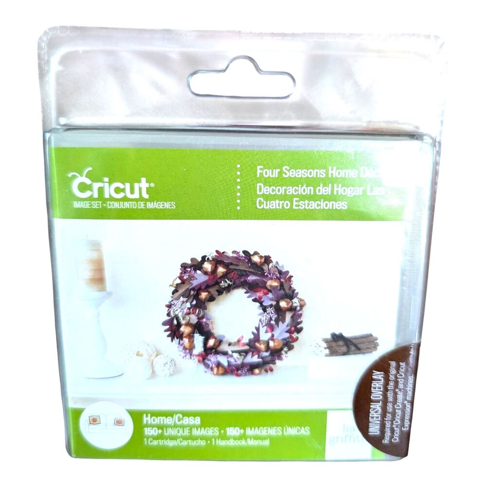 Cricut Four Seasons Home Decor Cartridge New